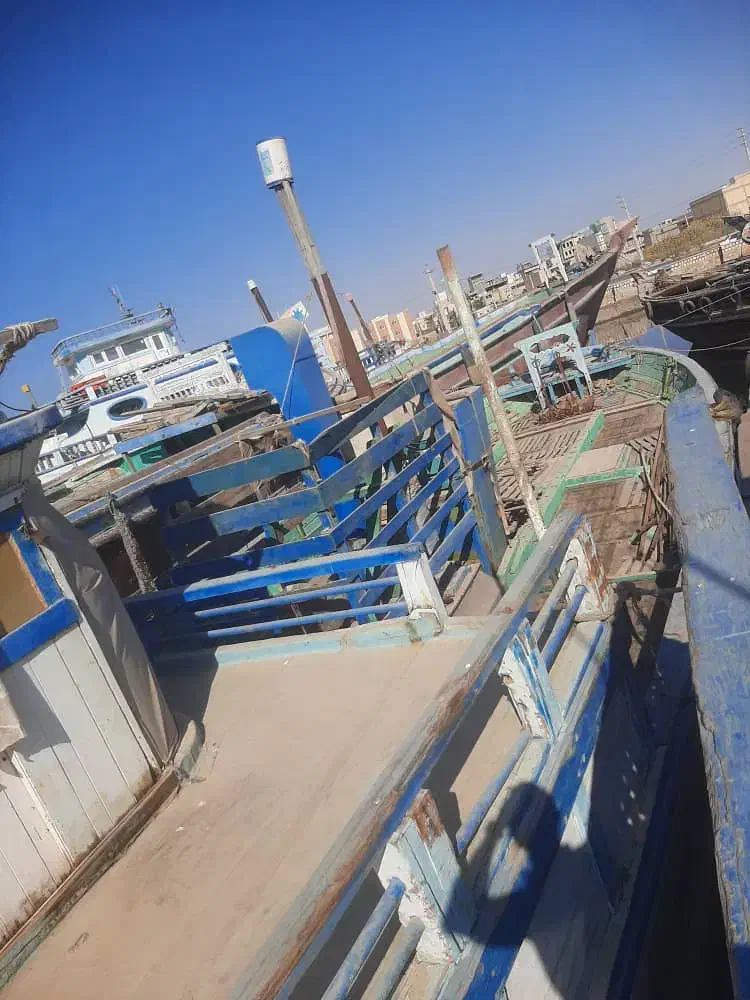 لنج|قایق و سایر وسایل نقلیه|بندر گناوه, |دیوار