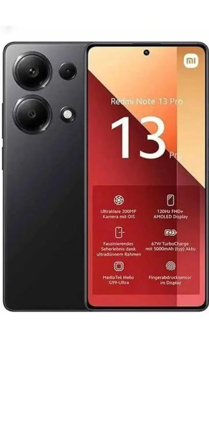 گوشی شیائومی نوت ۱۳ پرو رم ۱۲ حافظه ۵۱۲ ۴g|موبایل|فارسان, |دیوار