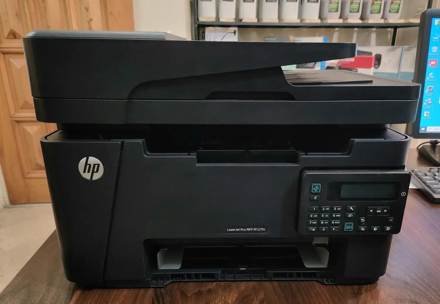 HP M127fn چهارکاره واقعی برای کار و دفتر|پرینتر، اسکنر، کپی، فکس|تهران, ایرانشهر|دیوار