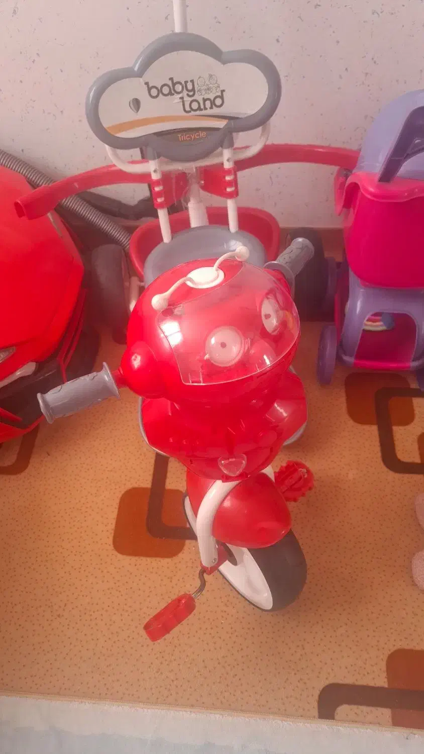 سه چرخه مارک بیبی لند|دوچرخه، اسکیت، اسکوتر|فولادشهر, B4|دیوار