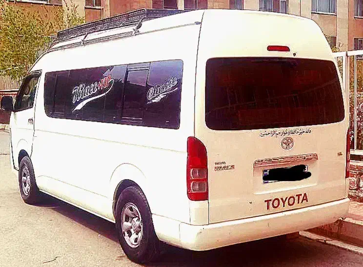 ون دربستی اجاره ۱۴ نفره تویوتا هایس TOYOTA 2012|خدمات حمل و نقل|مشهد, چهارچشمه|دیوار