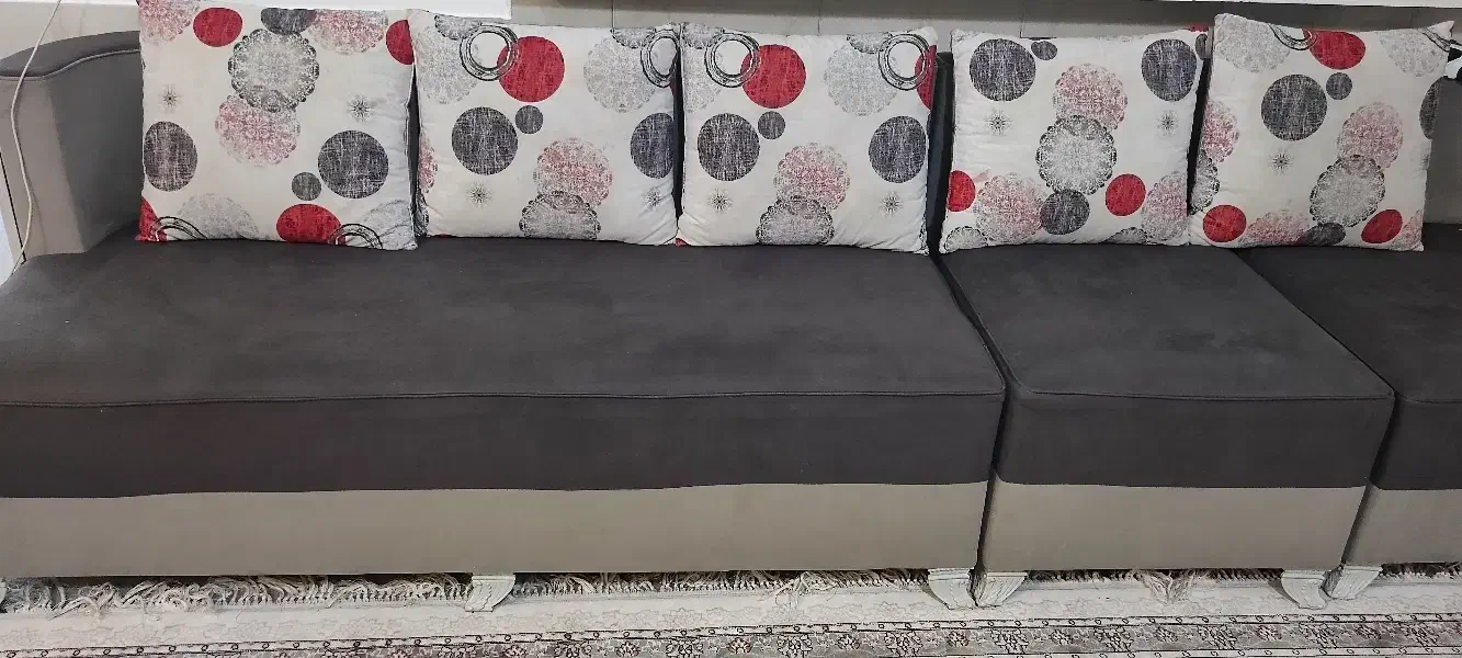 مبل ۷نفره در حد نو|مبلمان خانگی و میز عسلی|جهرم, |دیوار