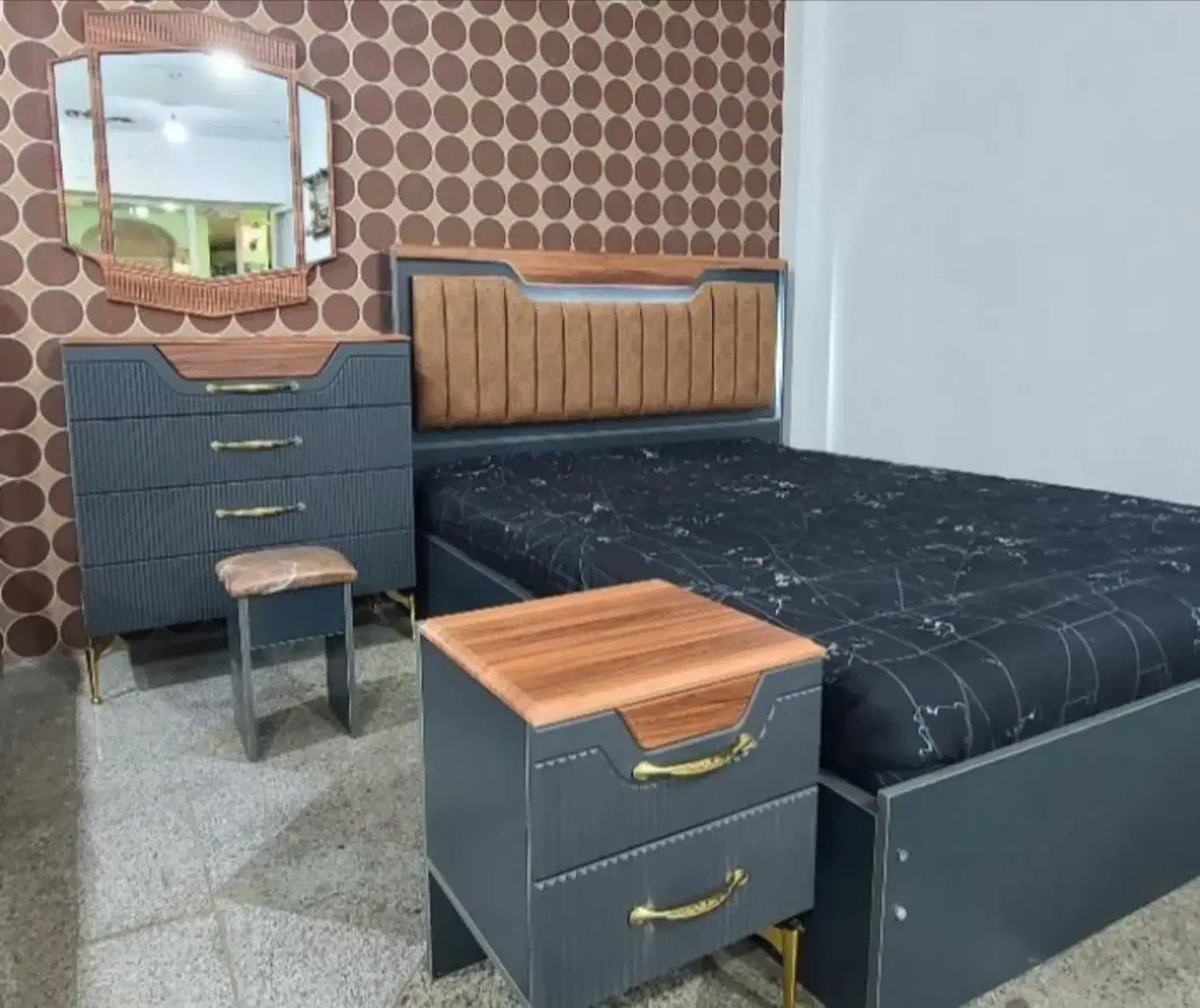 سرویس خواب جدید|تخت و سرویس خواب|رشت, رودبارتان|دیوار