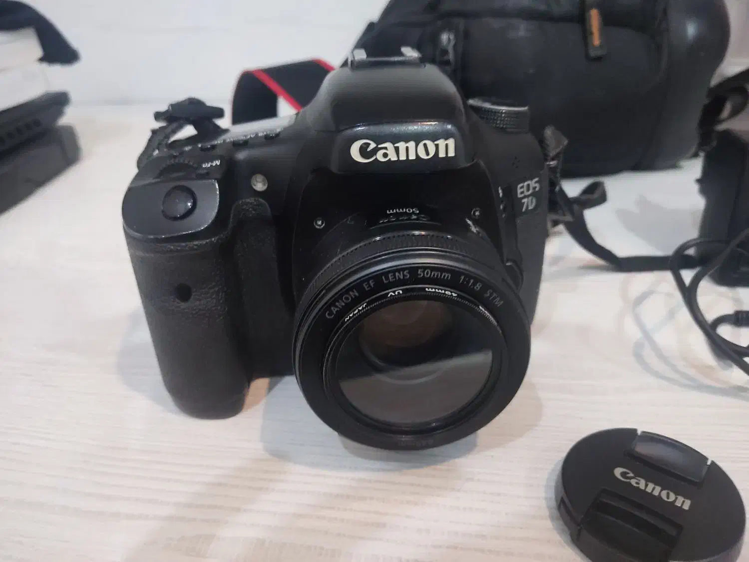 دوربین کنون canon 7d|دوربین عکاسی و فیلم‌برداری|تهران, مینای شمالی (مخبر)|دیوار