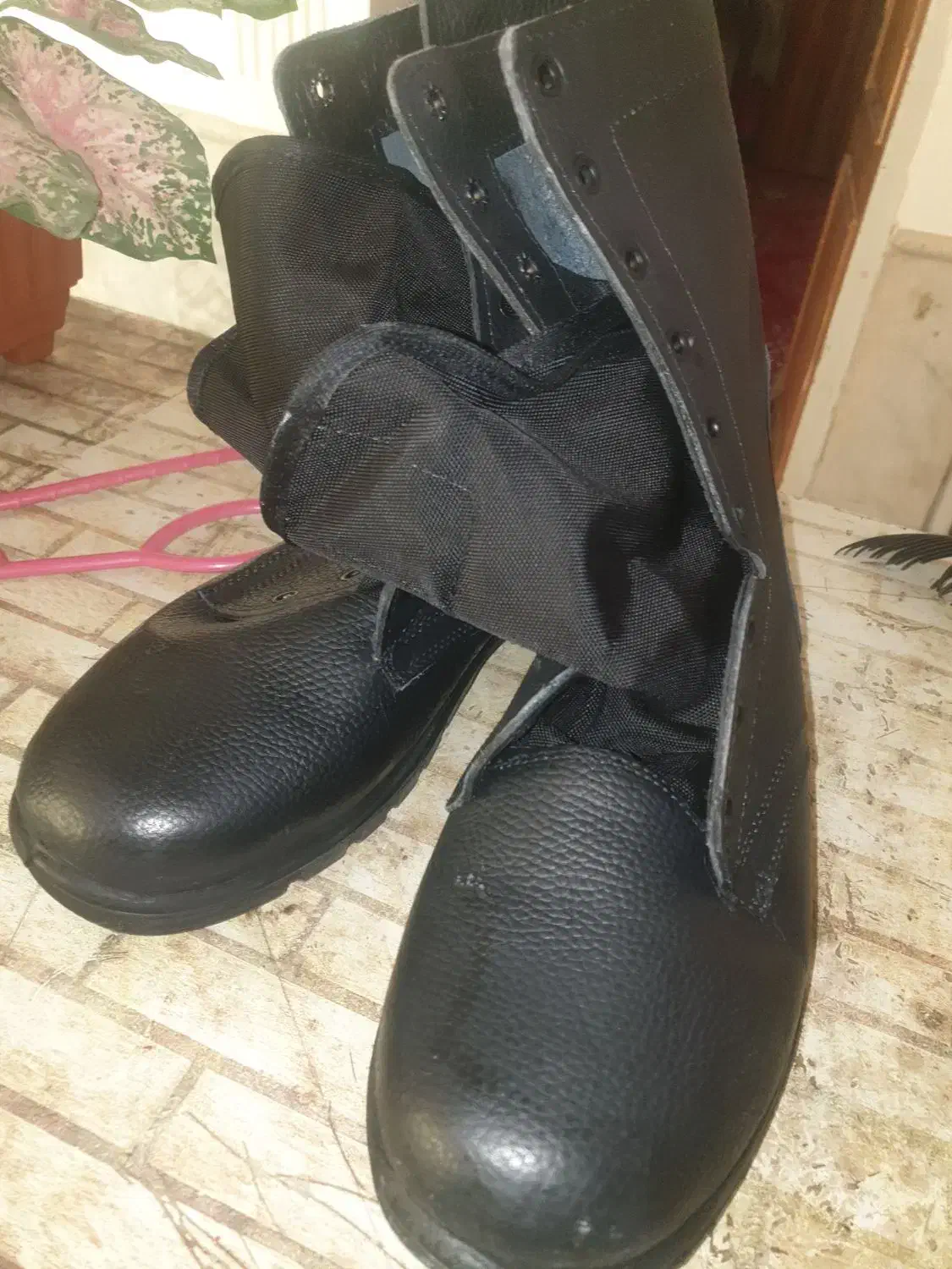 پوتین سربازی نونوسایز۴۴|کیف، کفش، کمربند|خوشاب, |دیوار