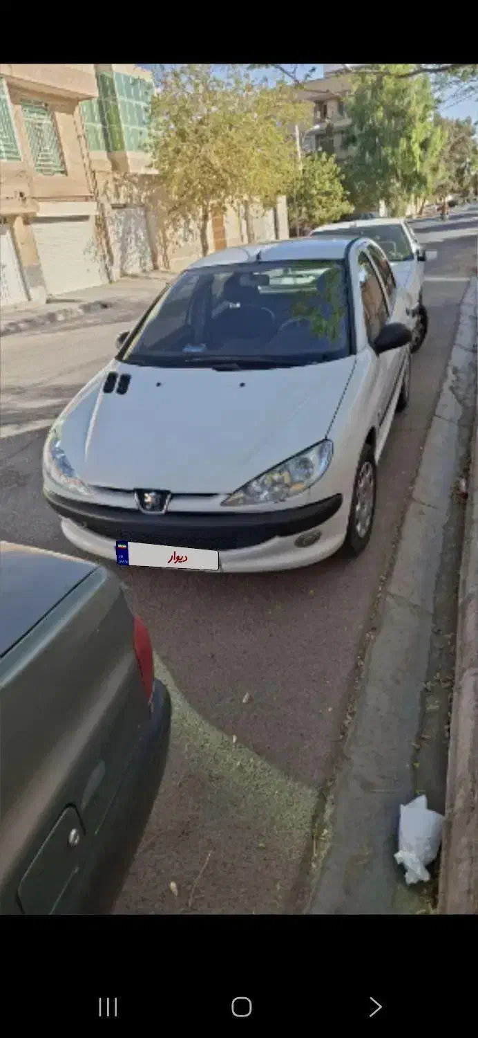 206 سفید|خودرو سواری و وانت|رفسنجان, |دیوار