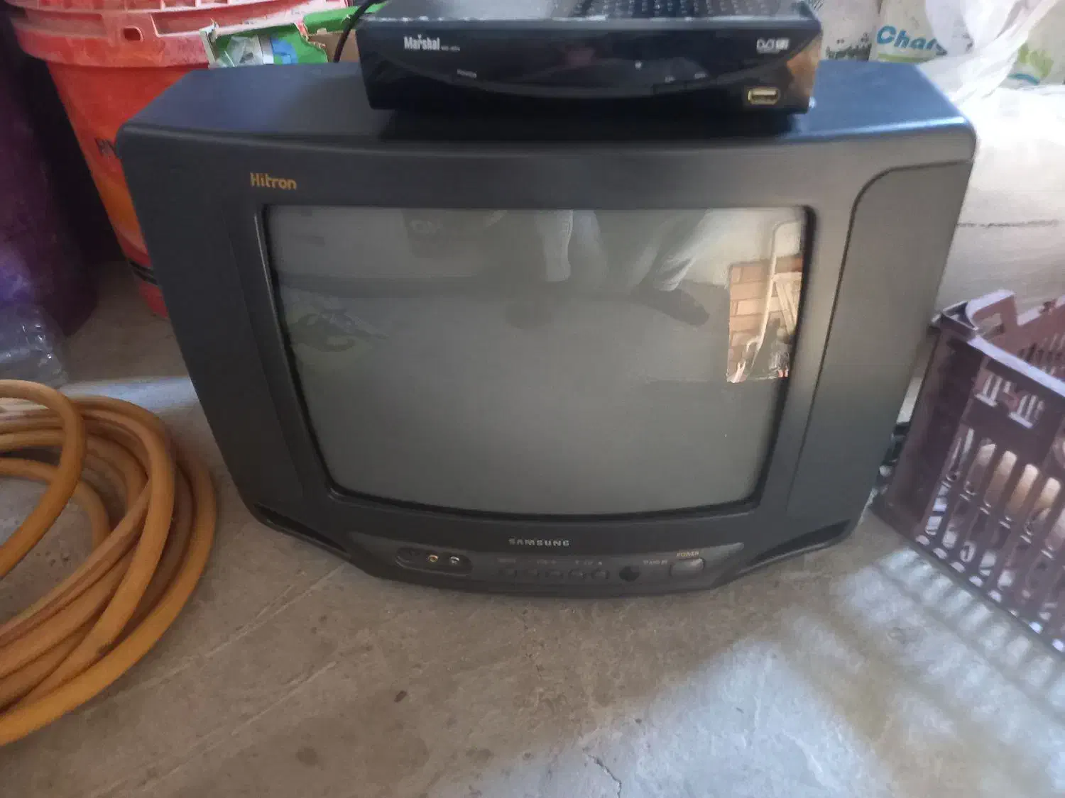 تلویزیون ۱۴ اینج سامسونگ با دیجیتال|تلویزیون و پروژکتور|گنبد کاووس, |دیوار