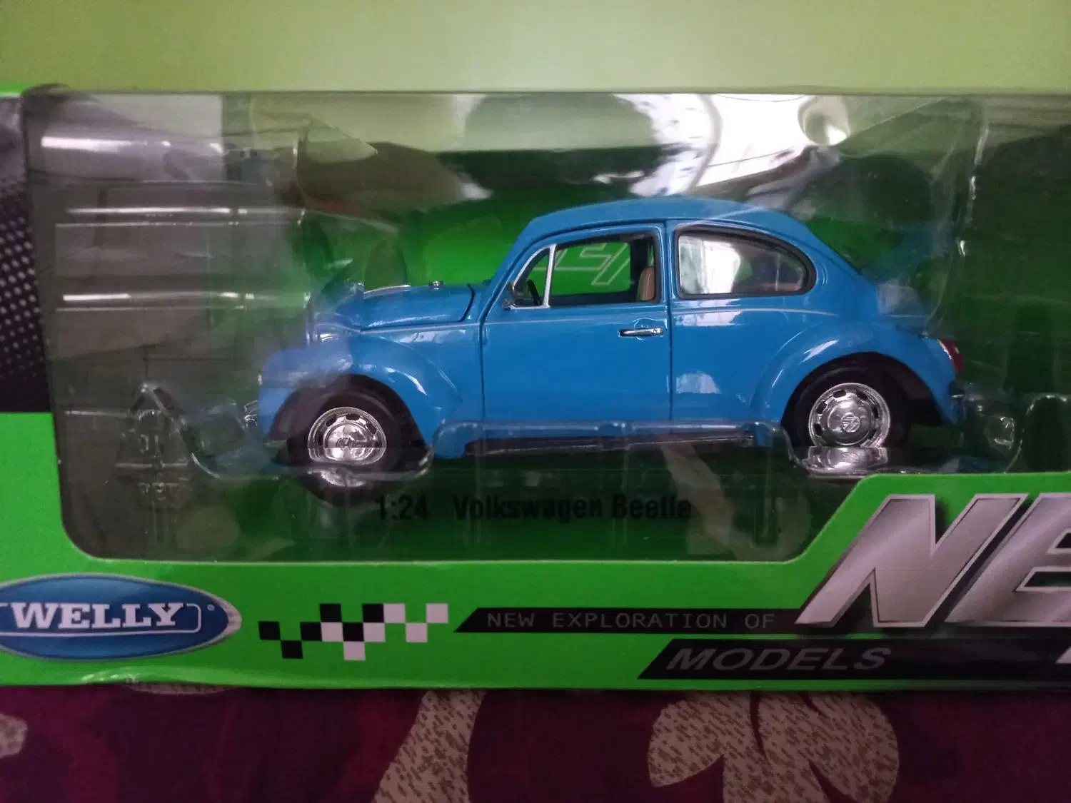 ماکت فولکس بیتل (قورباغه ای) ۱/۲۴ تمیز و نو|اسباب‌‌بازی|قزوین, |دیوار