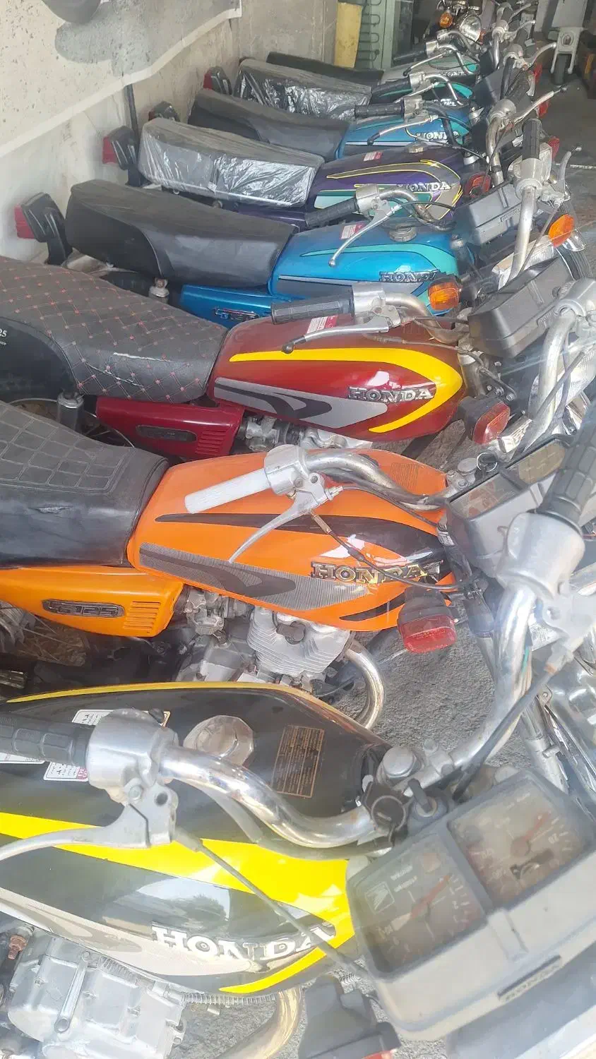 هوندا مزایده|موتورسیکلت|نسیم‌شهر, |دیوار