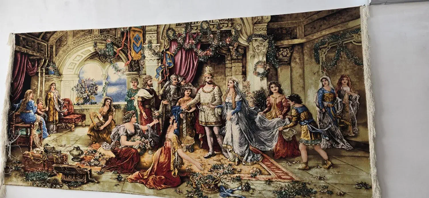 تابلو فرش دستبافت جشن امپراطوری|تابلو فرش|مشهد, امامیه (شهرک غرب)|دیوار