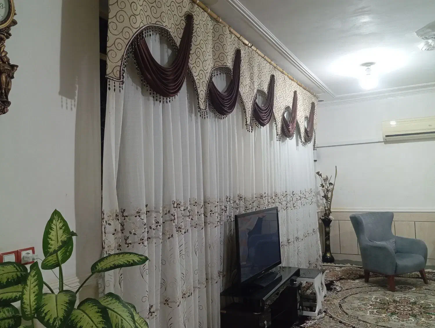 پرده|پرده، رانر، رومیزی|ایذه, |دیوار
