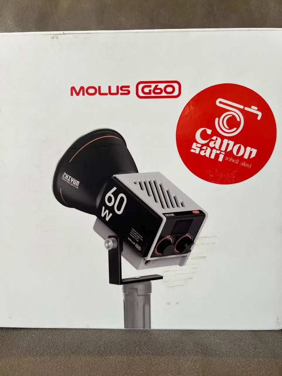 نور ال ای دی ژیون G60|تلویزیون و پروژکتور|ساری, |دیوار
