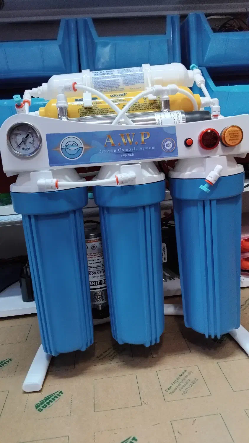 تصفیه آب تایوانی با آپشن uv+ساعت کار|آبسردکن و تصفیه آب|سنندج, |دیوار