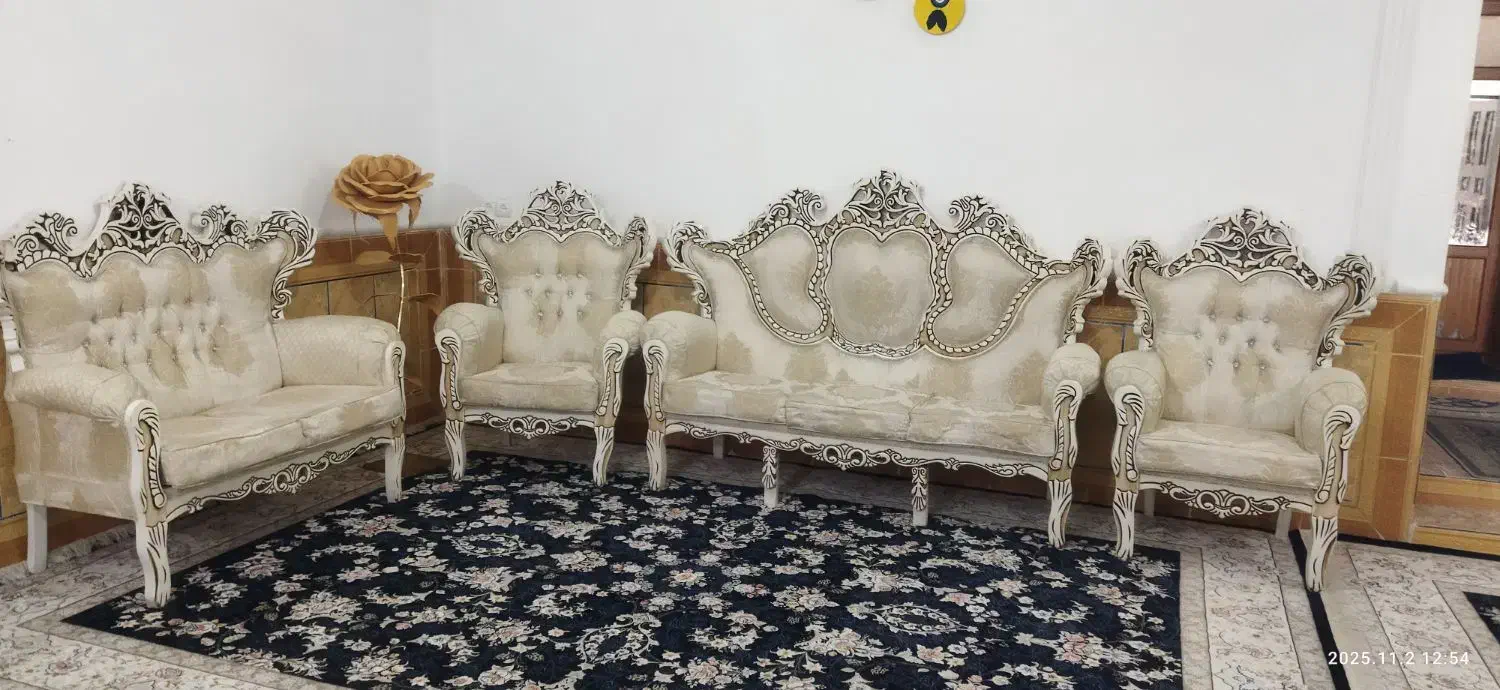 فروش مبل سلطنتی نونو|مبلمان خانگی و میز عسلی|یاسوج, |دیوار