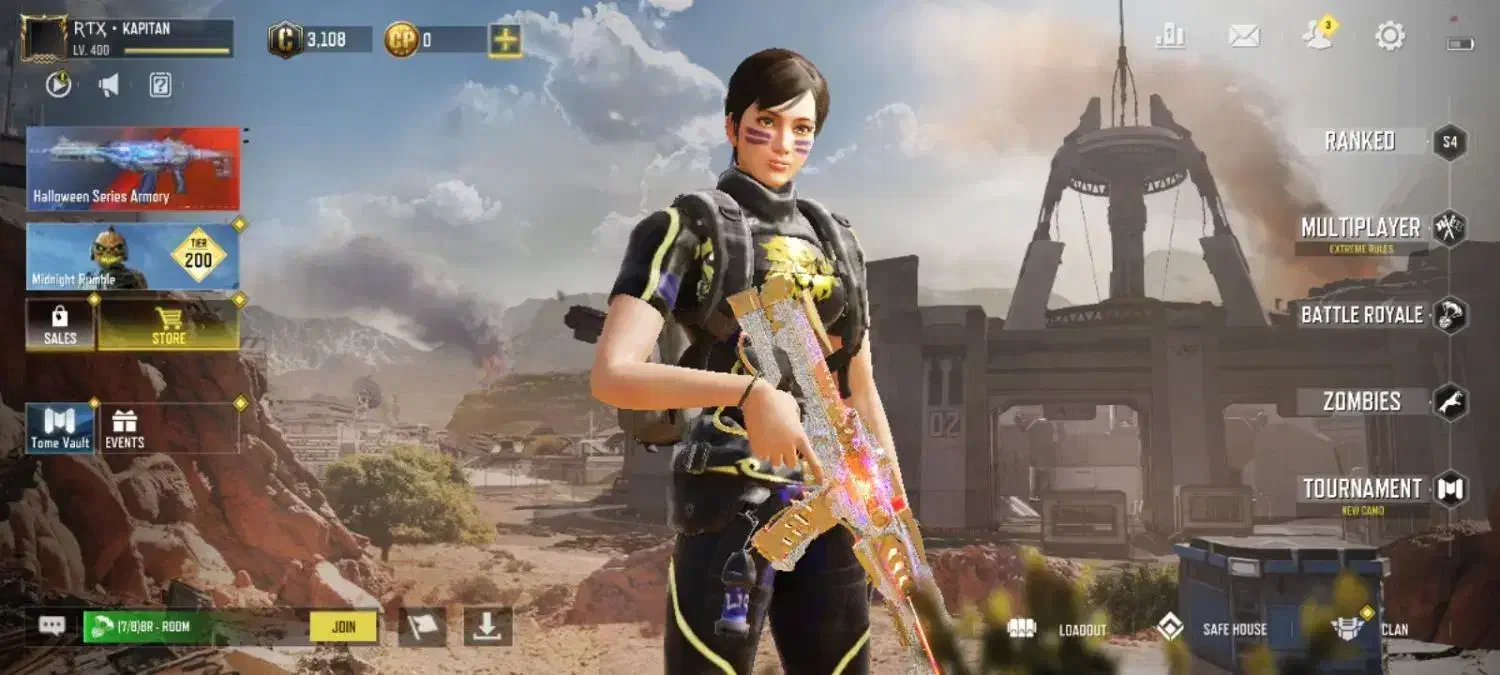 اکانت کالاف|کنسول، بازی ویدئویی و آنلاین|میانه, |دیوار