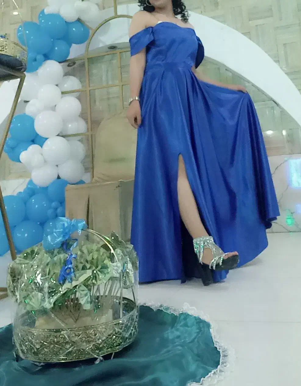 فروش لباس مجلسی ساتن شیک و مرتب|لباس|بجنورد, |دیوار