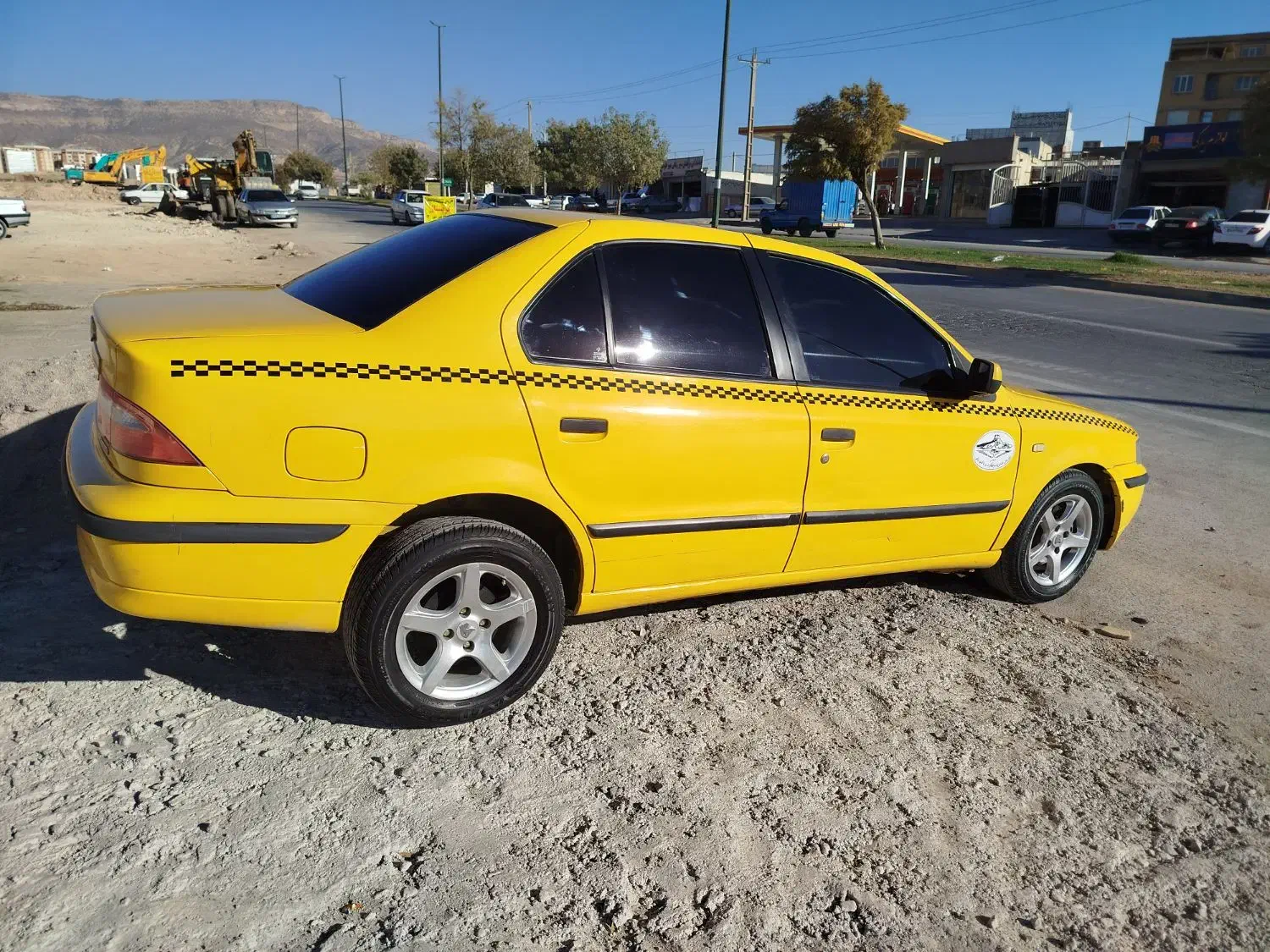 سمند تاکسی 93 متور EF7|خودرو سواری و وانت|ایلام, |دیوار