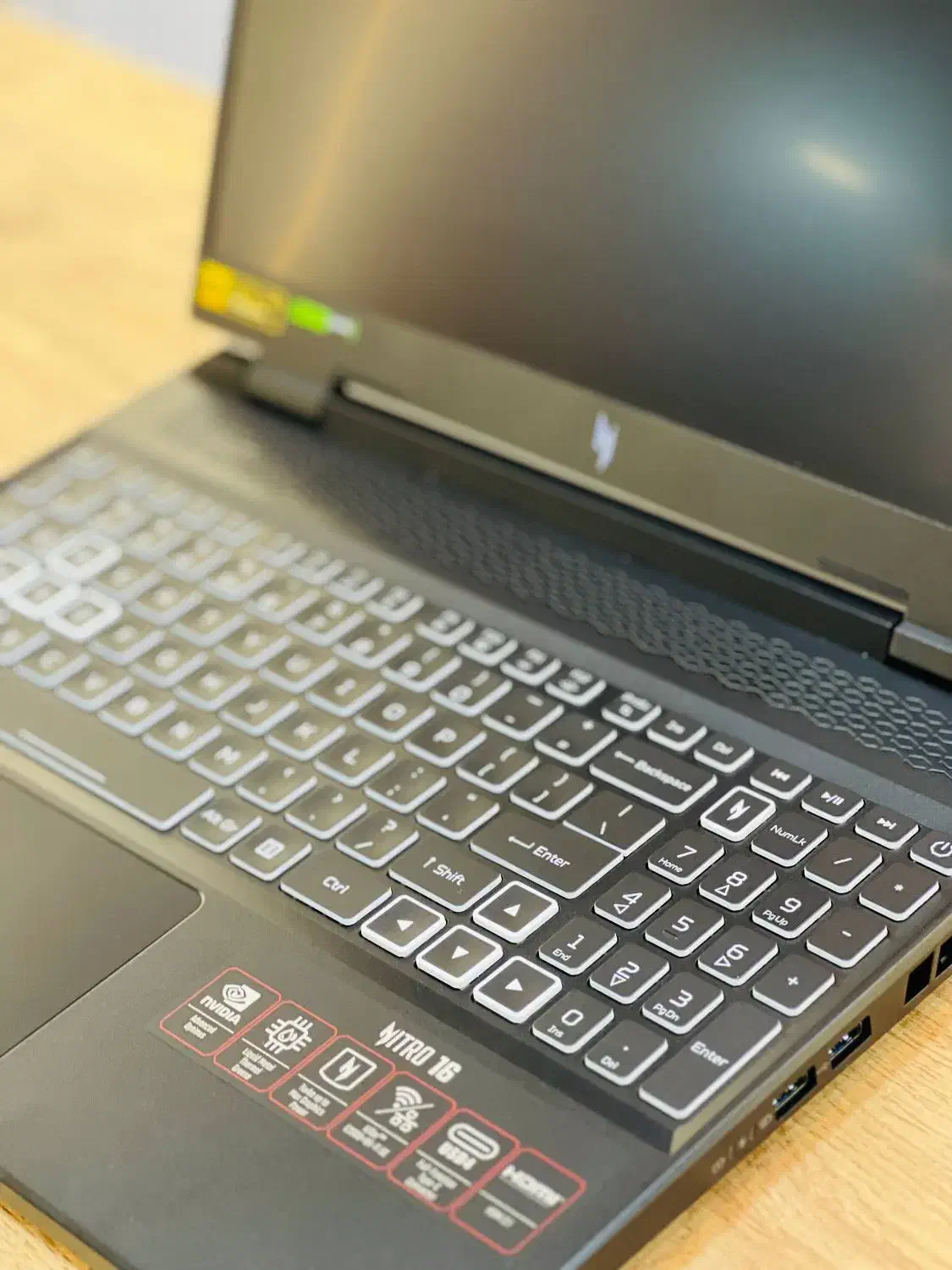 لپ تاپ گیمینگ ACER NITRO نسل 12Hبا گرافیک RTX3050|رایانه همراه|یزد, |دیوار