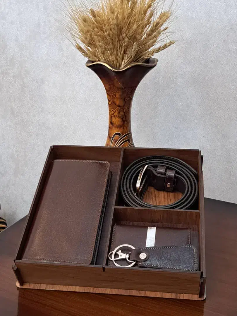 پک هدیه ست چرم طبیعی|کیف، کفش، کمربند|گلستان (تهران), |دیوار