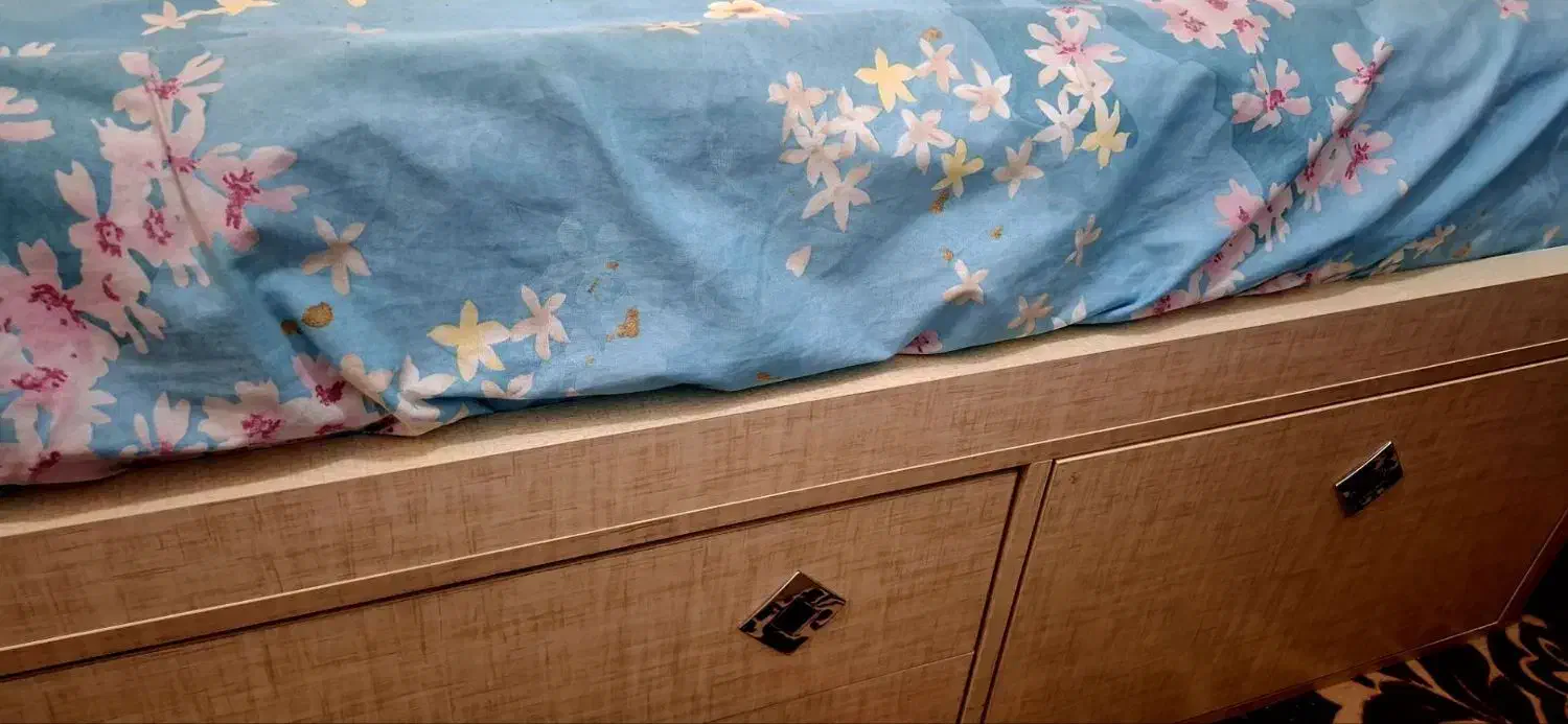 تخت خواب تک نفره|تخت و سرویس خواب|اشتهارد, |دیوار