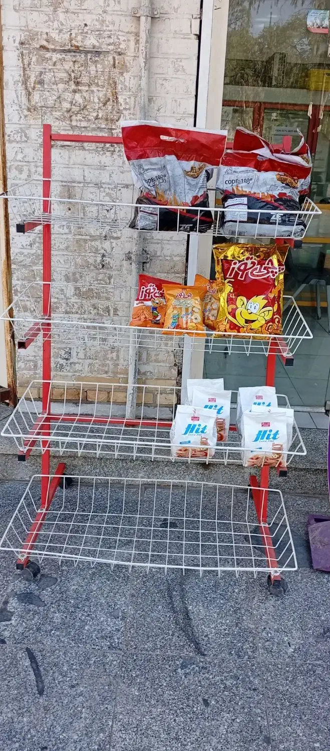 جای استندی چیبس و پفک و جا الوچه و مغز تخمه|فروشگاه و مغازه|بندر امام خمینی, |دیوار