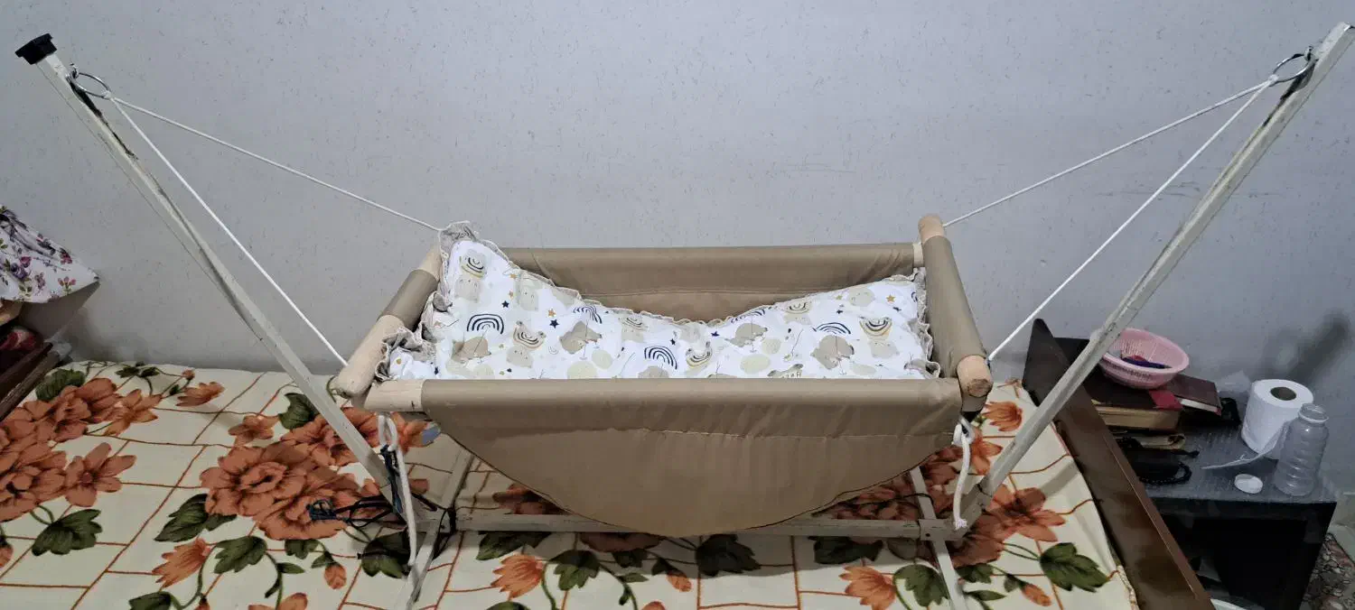 گهواره نوزاد|تخت و سرویس خواب|قزوین, |دیوار