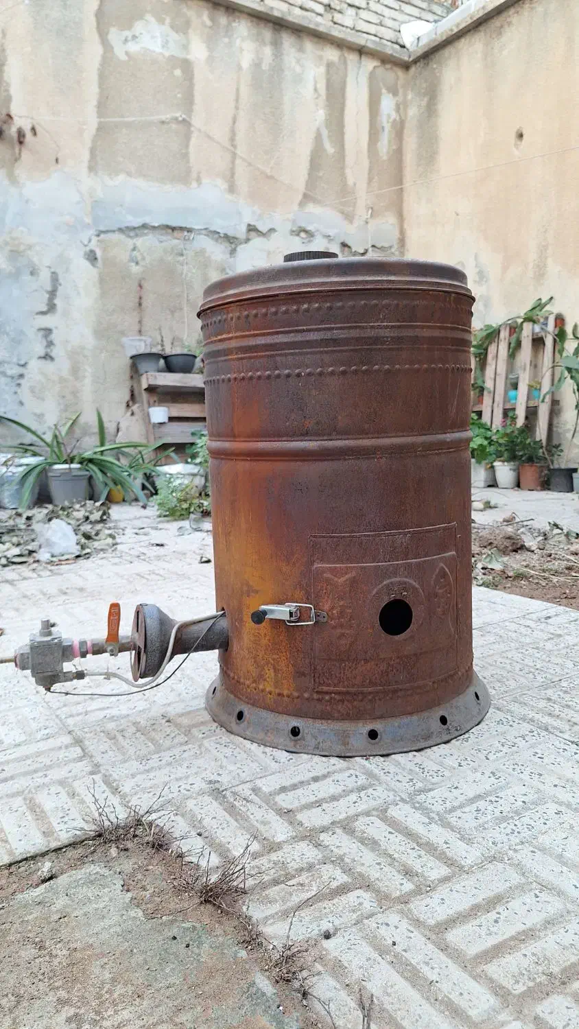 بخاری کارگاهی گازی با مشعل قوی|بخاری، هیتر، شومینه|ارومیه, |دیوار