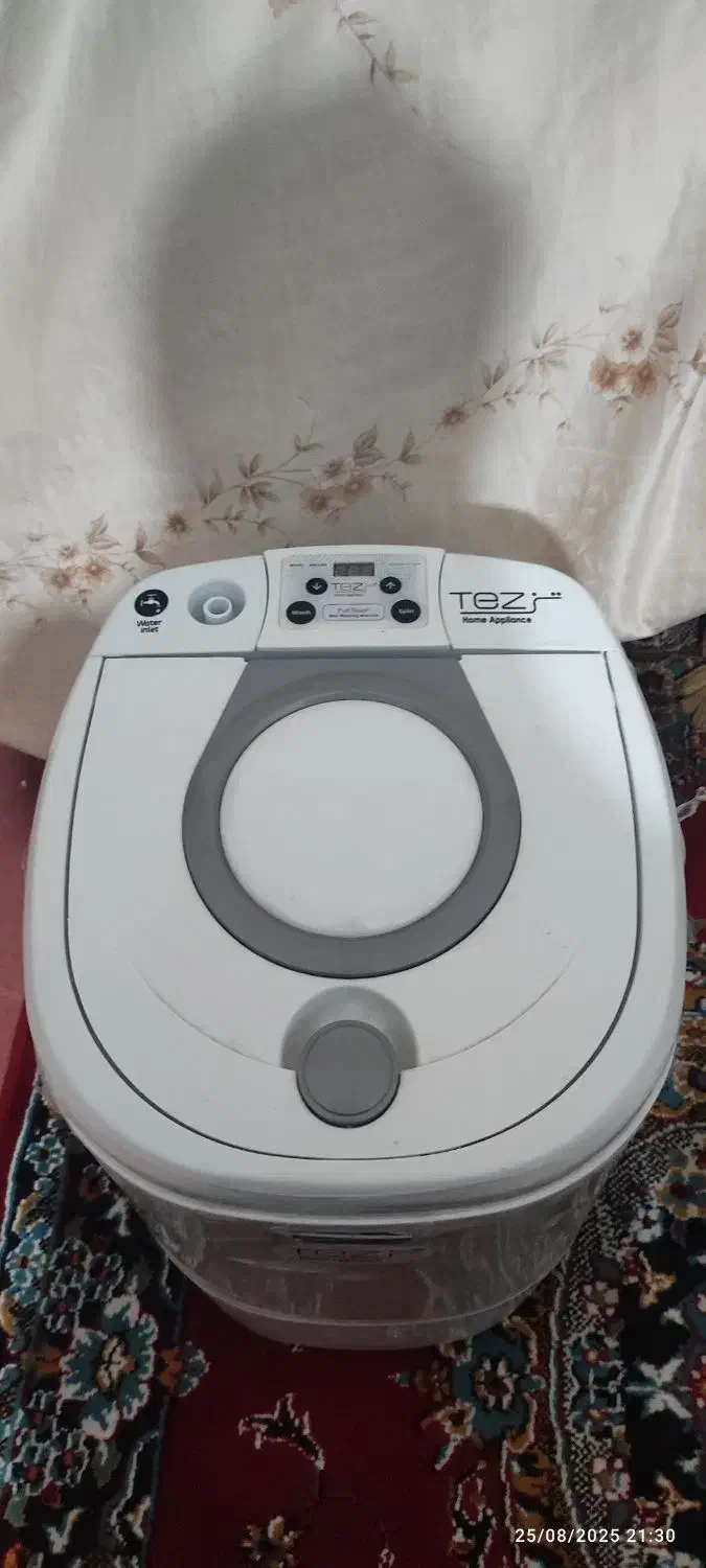 مینی واش از (Tez)، فقط یکبار استفاده شده|ماشین لباسشویی و خشک‌کن لباس|بندر امام خمینی, |دیوار