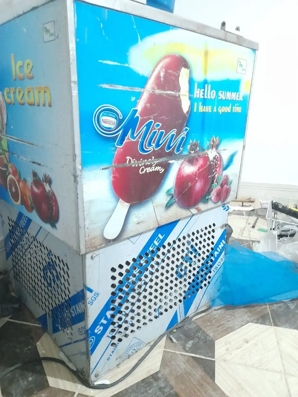 ۳ تا یخچال بستنی بار سفت کن وفالوده فقط ۸۰ تومن|فروشگاه و مغازه|سرپل ذهاب, |دیوار