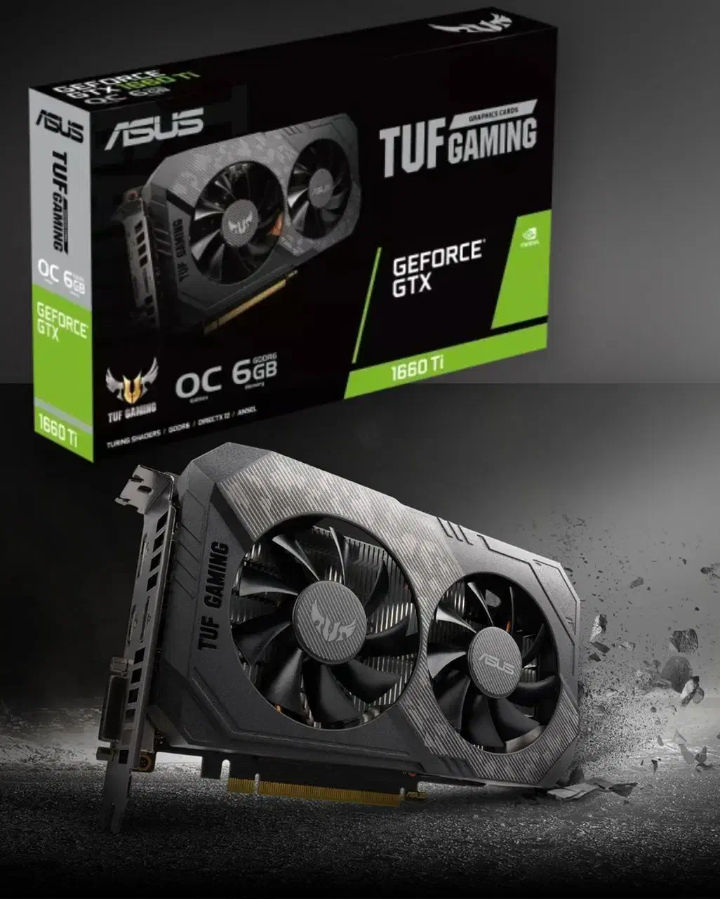 کارت گرافیک GTX 1660TI 6GB tuf برای کیس گیمینگ|قطعات و لوازم جانبی رایانه|تهران, شهرک پاسداران|دیوار