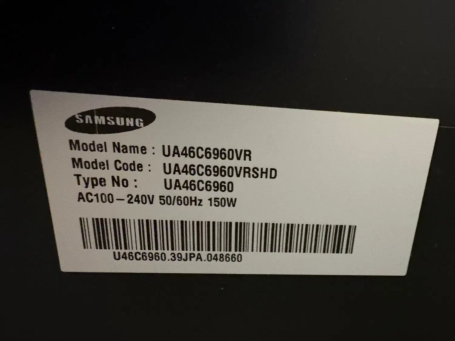 تلویزیون 46 اینچ سامسونگ|تلویزیون و پروژکتور|تهران, دزاشیب|دیوار