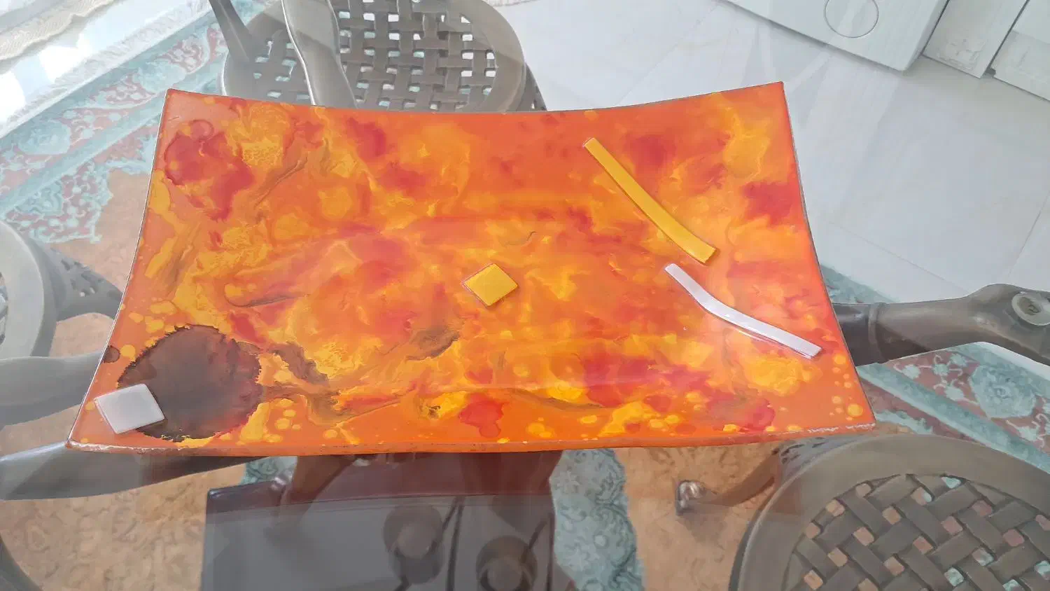 سرویس سیب و گلابی ظرف میوه و شکلات خوری|ظروف سرو و پذیرایی|مشهد, نیروی هوایی|دیوار