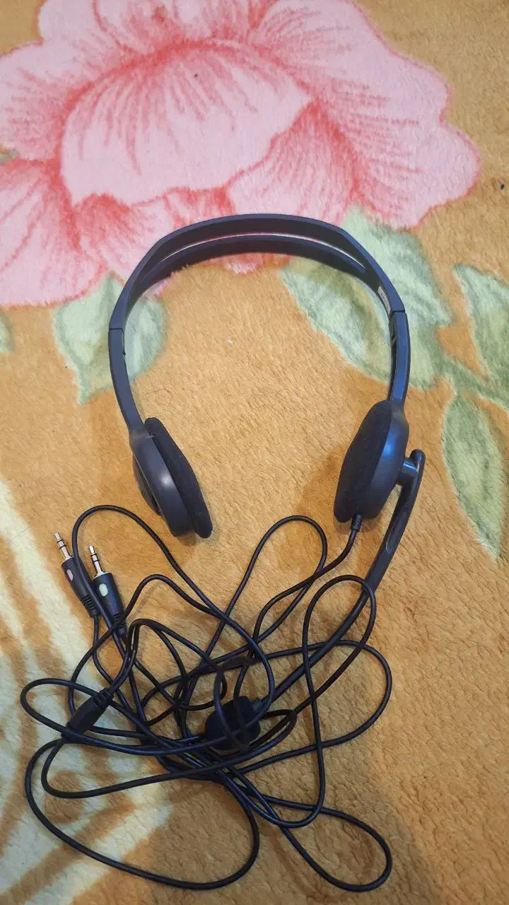 هدفون با سیم لاجیتک مدل H110|قطعات و لوازم جانبی رایانه|تهران, مجیدیه|دیوار