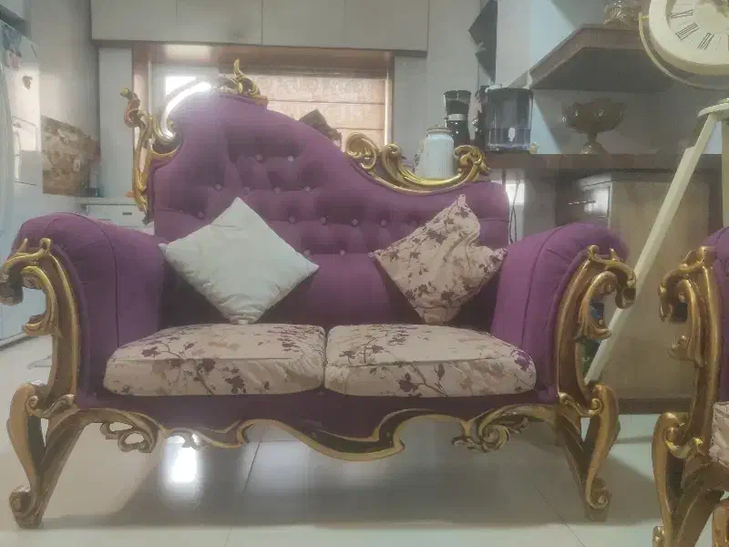 مبل ۷ نفره|مبلمان خانگی و میز عسلی|الیگودرز, |دیوار