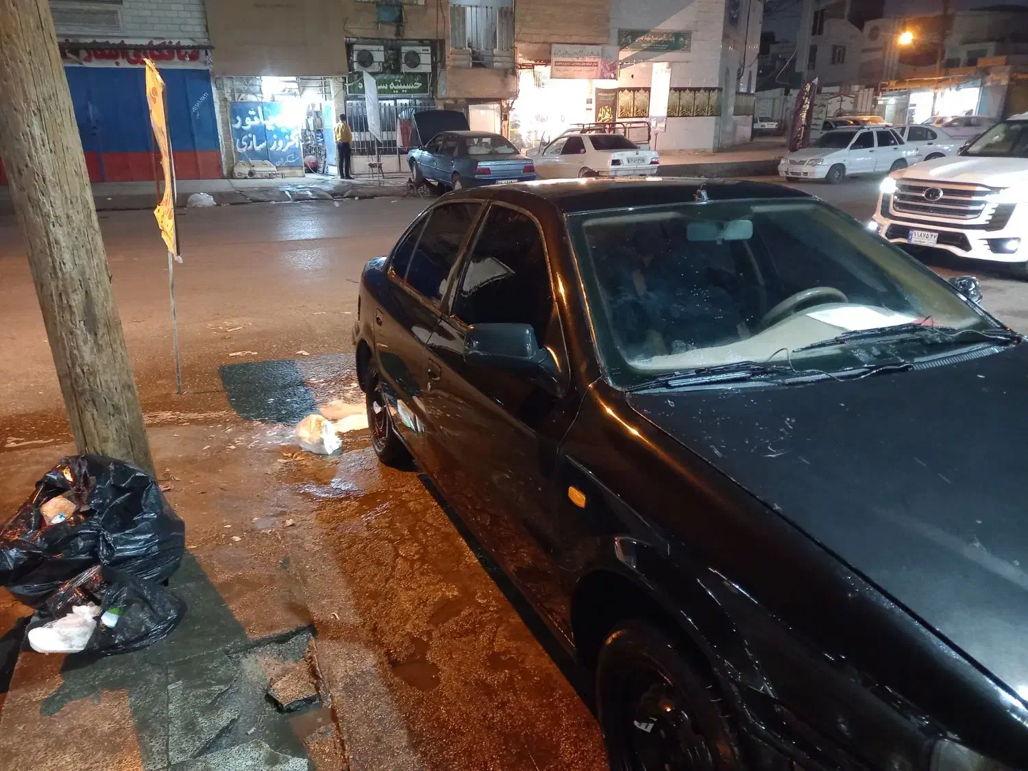 سمند مشکی مدل ۸۱سفارشی سرحال ایکس ۷|خودرو سواری و وانت|اهواز, کمپلو جنوبی|دیوار