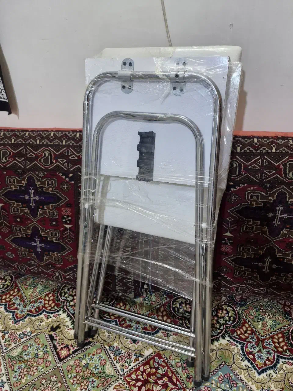 صندلی نماز تاشو باکس دار لوله قطور|صندلی و نیمکت|مشهد, طلاب|دیوار