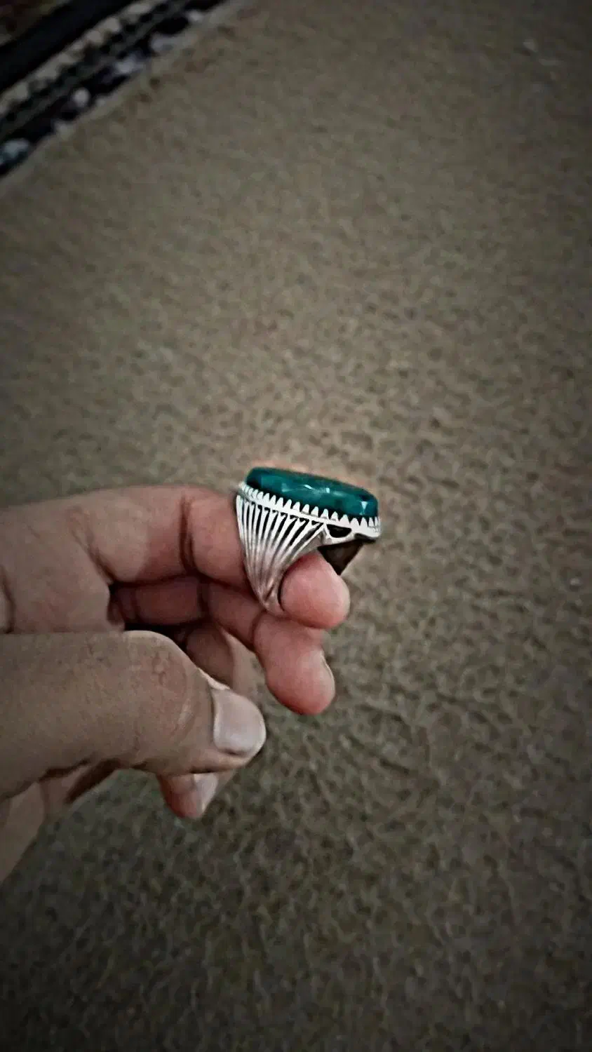 انگشتر دوقاب شیرازی|کلکسیون اشیاء عتیقه|نی‌ریز, |دیوار