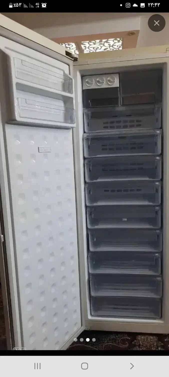 یخچال فریز ۹ کشو .یک سال کار کرد صفر|یخچال و فریزر|کرمانشاه, |دیوار