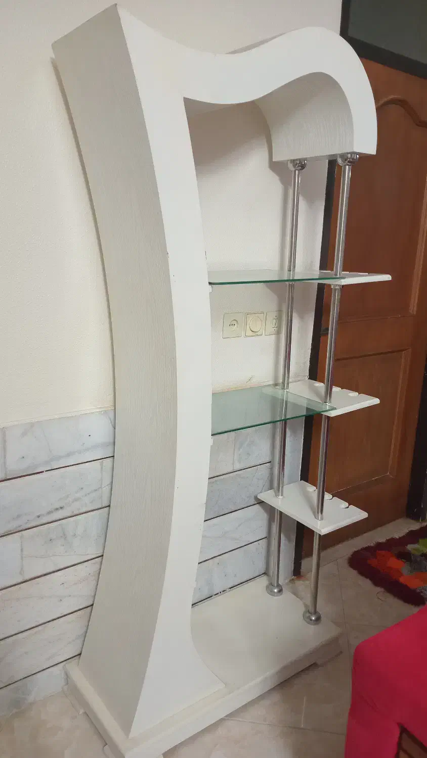 بوفه ویترین چوبی|بوفه، ویترین، کنسول|شاهین‌شهر, خانه کارگر|دیوار