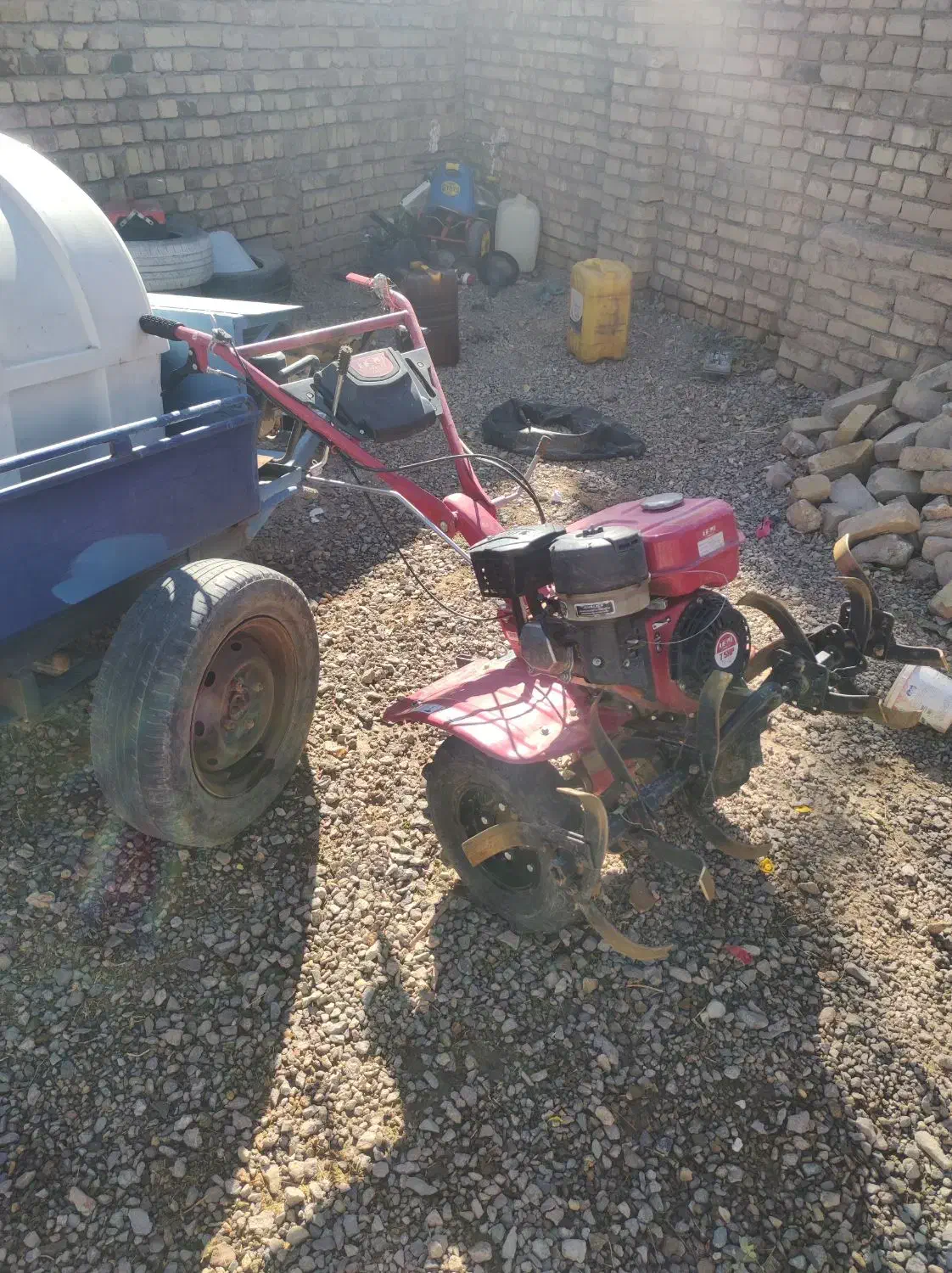 تیلر7ونیم اسب درحدنو بنزینی|خودرو سنگین|قزوین, |دیوار