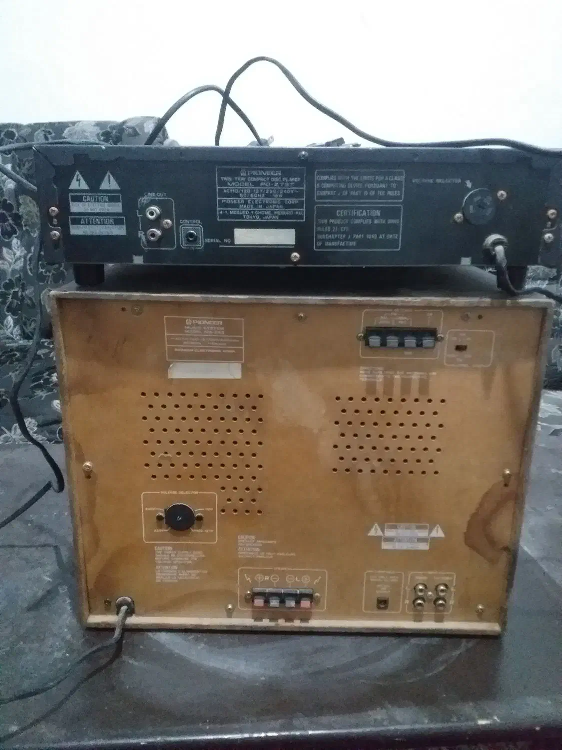 ضبط قدیمی پایونر|سیستم صوتی خانگی|خوی, |دیوار