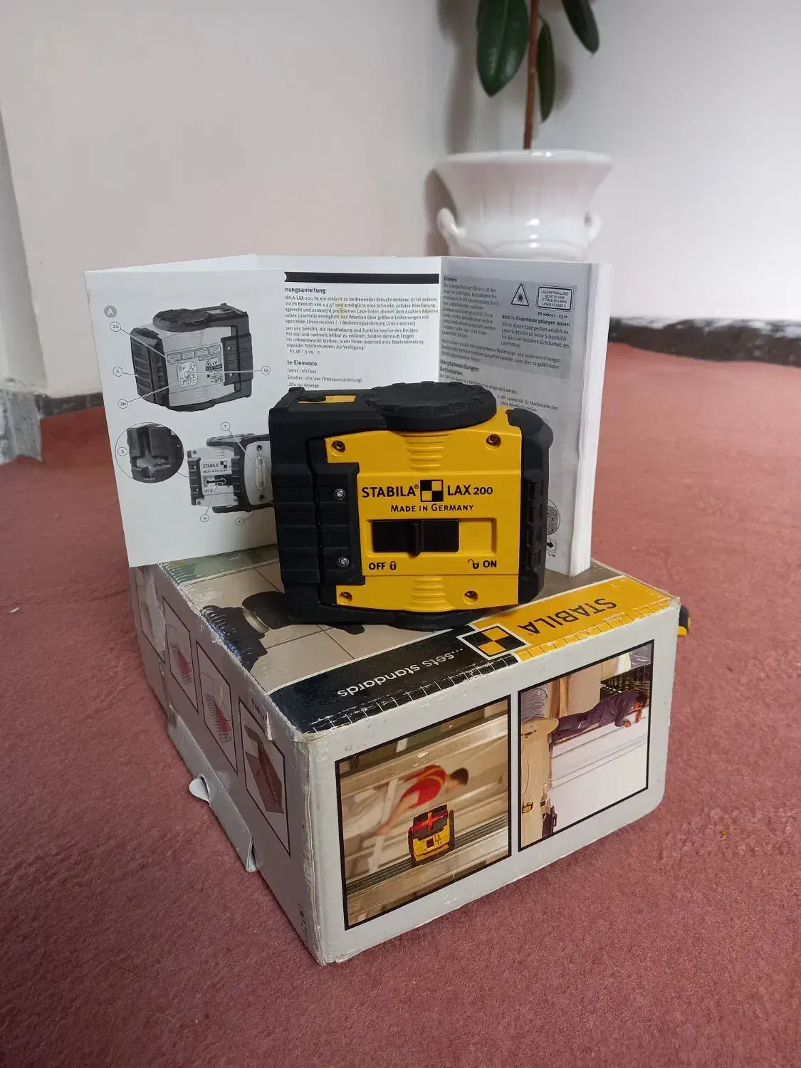 تراز لیزری استابیلا مدلLAX ۲۰۰ اصل آلمان|ابزارآلات|الیگودرز, |دیوار