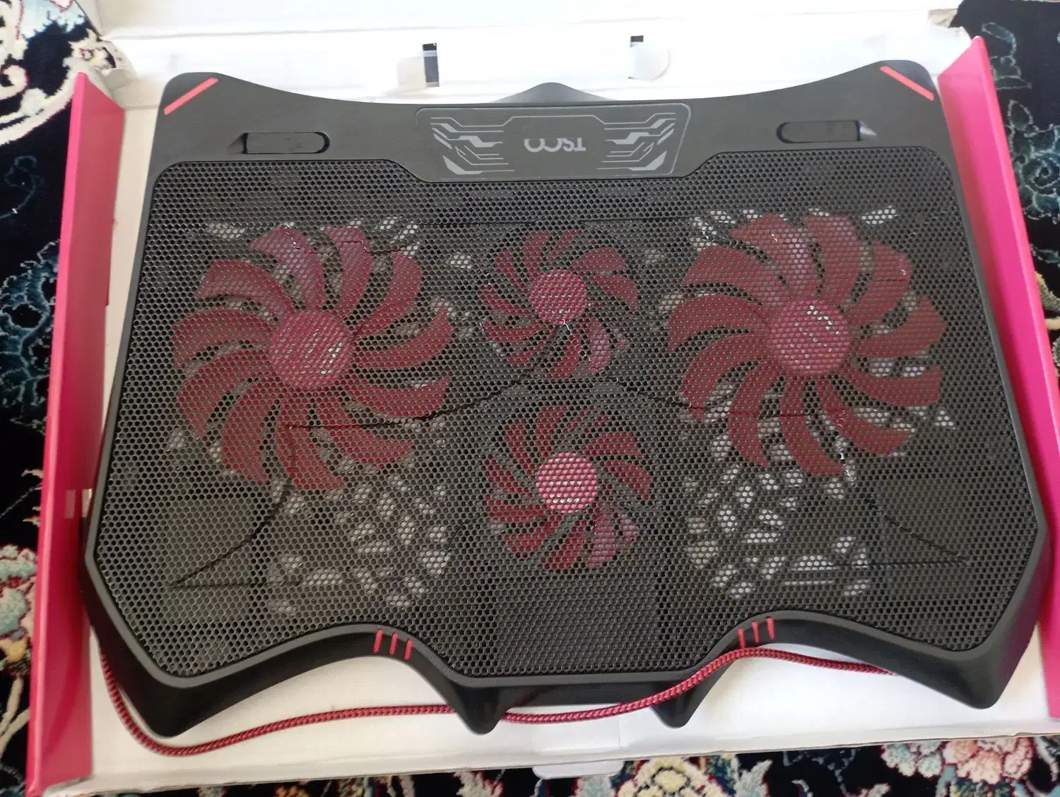 کول پد تسکو با 4 عدد فن|قطعات و لوازم جانبی رایانه|شاهین‌شهر, شهرک مطهری|دیوار