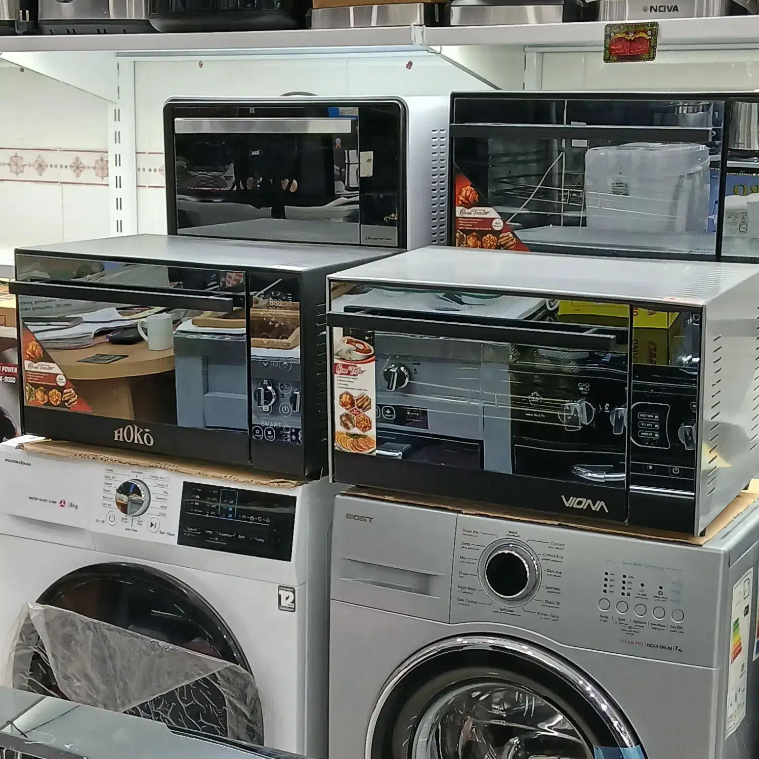 لباسشویی 9 کیلو ناسیونال اتومات درماهواره گارانتی|ماشین لباسشویی و خشککن لباس|مشهد, طلاب|دیوار