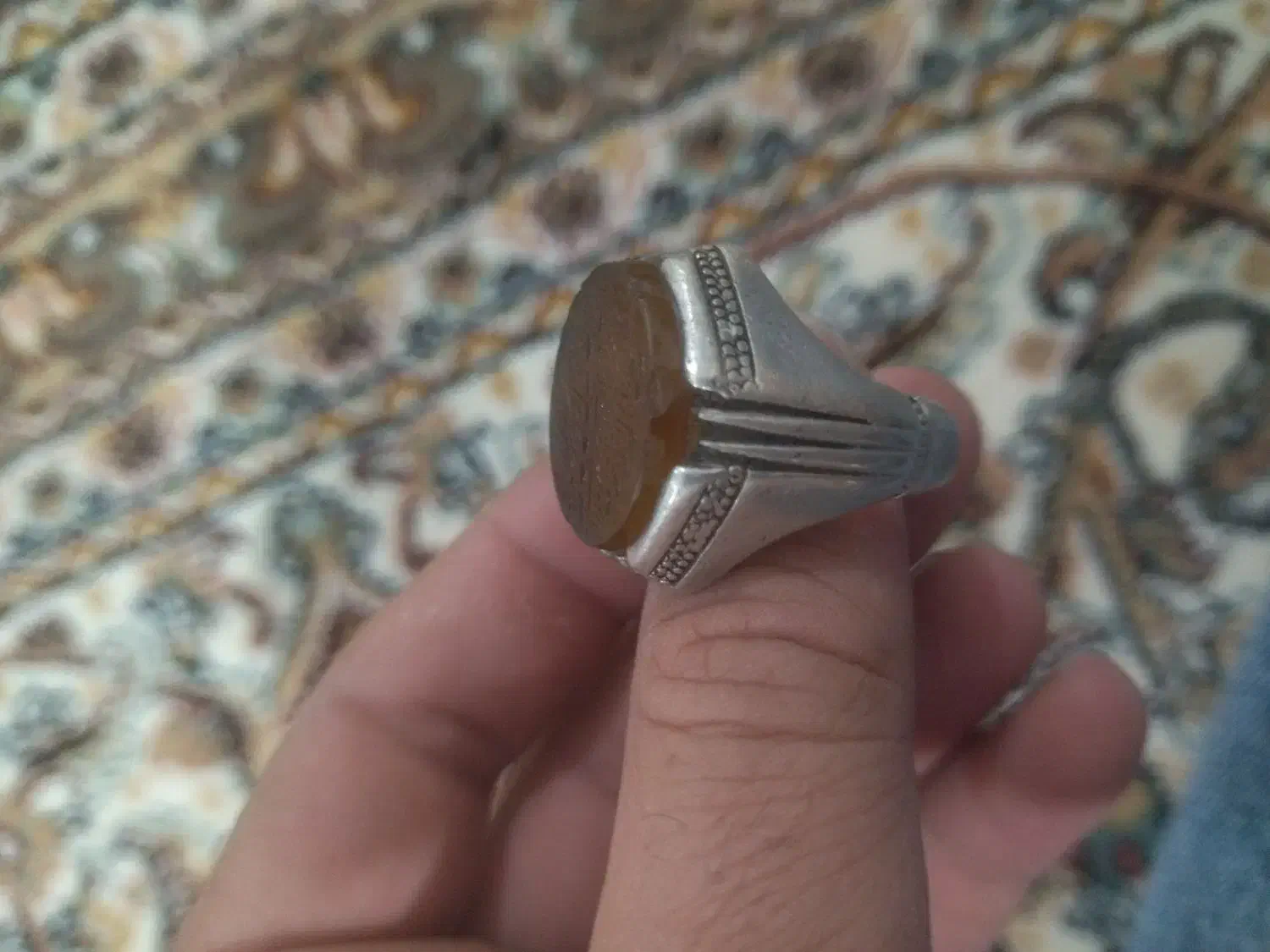 انگشتر حکاکی دستی ون یکاد|جواهرات|اردبیل, |دیوار