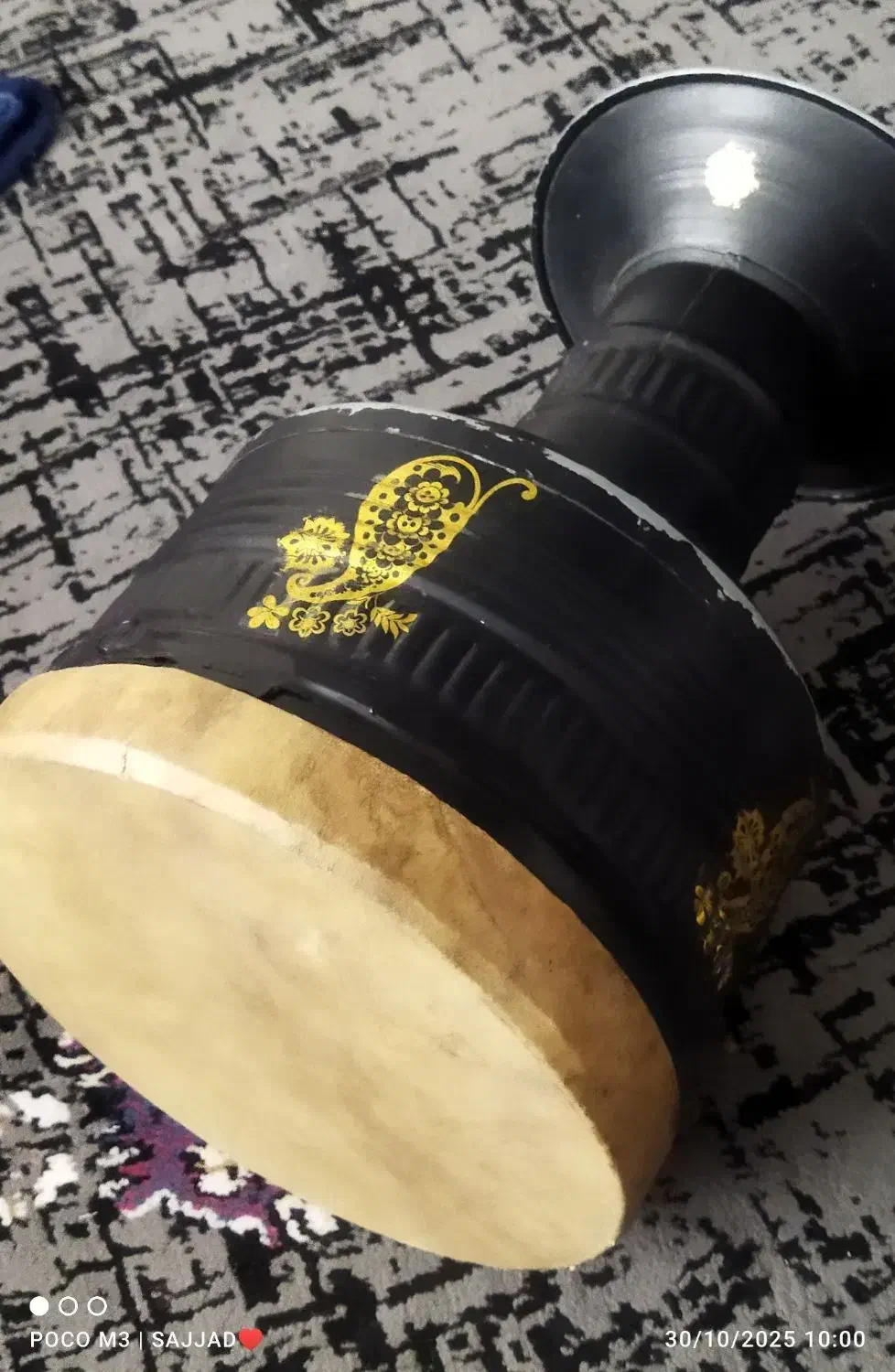 تنبک آهنی|سازهای سنتی|قوچان, |دیوار