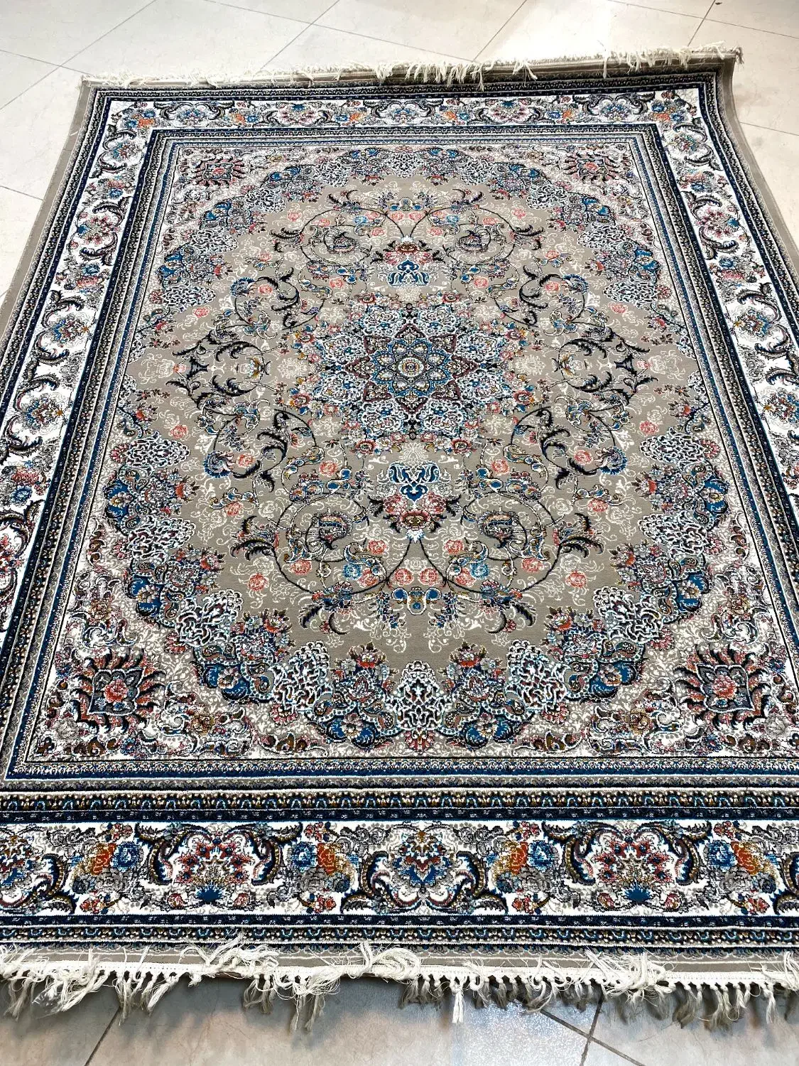 فرش ماشینی 2*2.5 میخک فیلی ۷۰۰شانه(فرش هنرمند)|فرش|تبریز, |دیوار