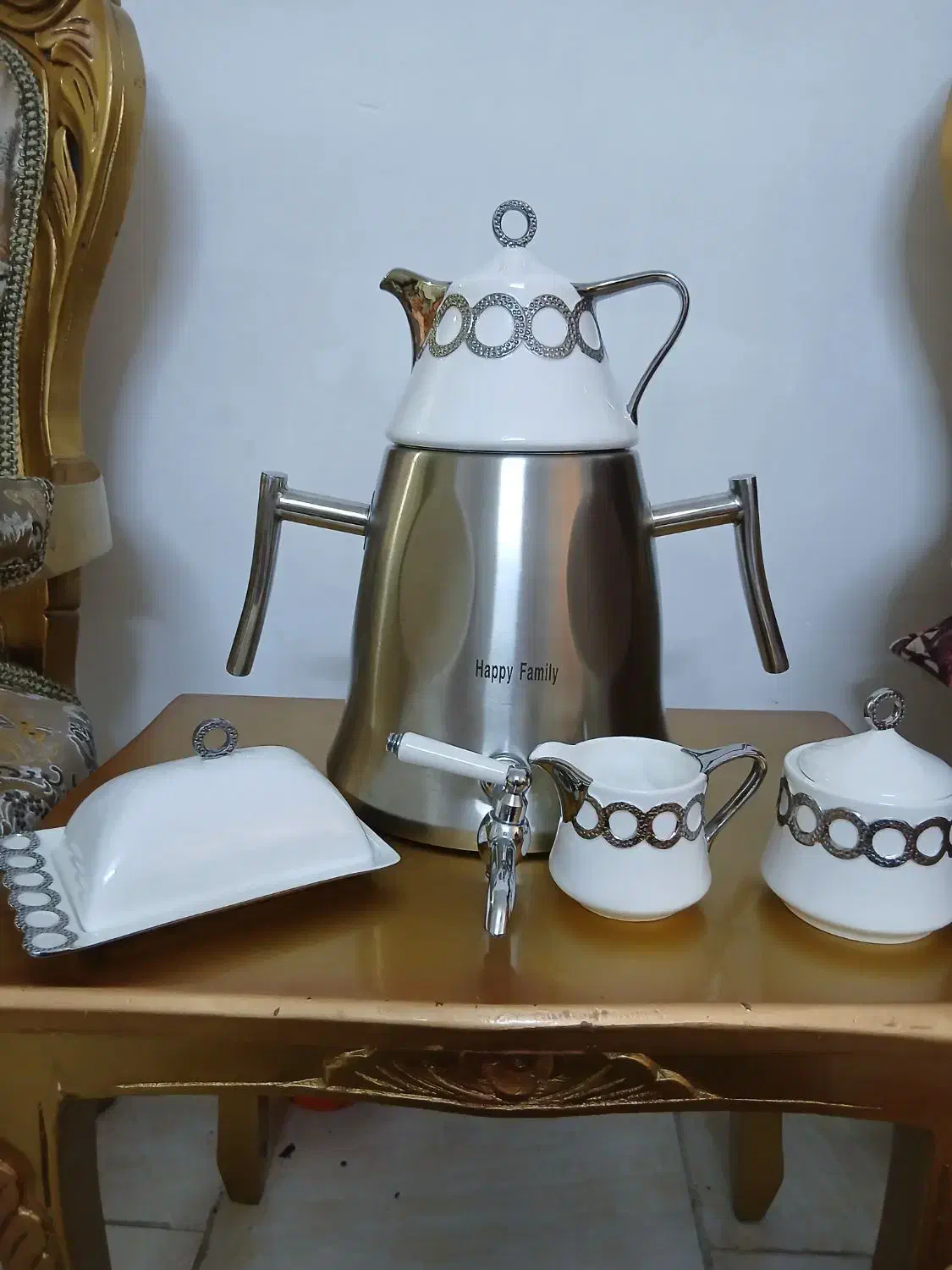 کتری وقوری شیر دار کفی چدن|قوری، کتری، قهوهساز دستی|پاکدشت, شهرک امام رضا|دیوار