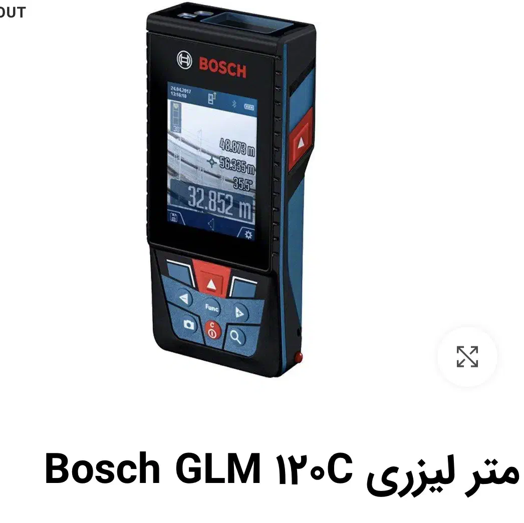 متر لیزری دوربین دار بوش ، لایکا دست دوم|ابزارآلات|سقز, |دیوار