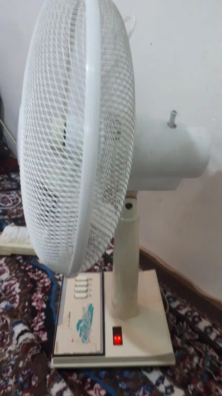 پنکه پارس خزر موتور بزرگ ژاپن|پنکه و تصفیه‌کنندهٔ هوا|قم, مسجد امام حسن|دیوار